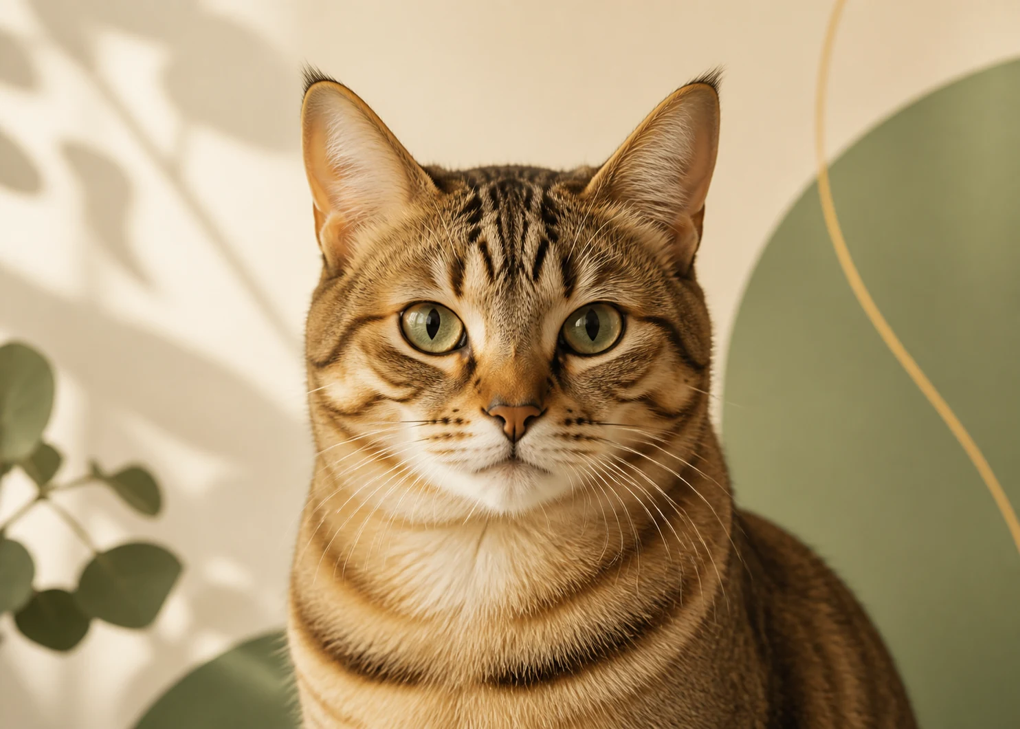 虎斑猫专属形象研发概念图